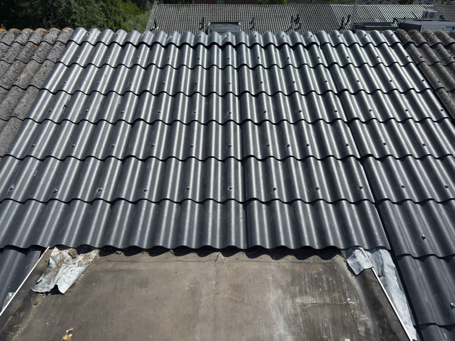 Golfplaten vervangen